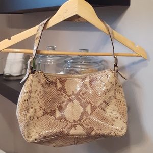 Michael Kors snakeskin purse